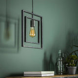 Hanglamp Jerome chiQago Charcoal LxBxH 42x41x10 Charcoal Nnb