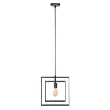 Hanglamp Jerome chiQago Charcoal LxBxH 42x41x10 Charcoal Nnb