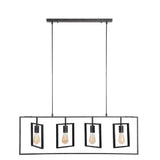 Hanglamp Jerome chiQago Charcoal LxBxH 115x43x10 Charcoal Nnb